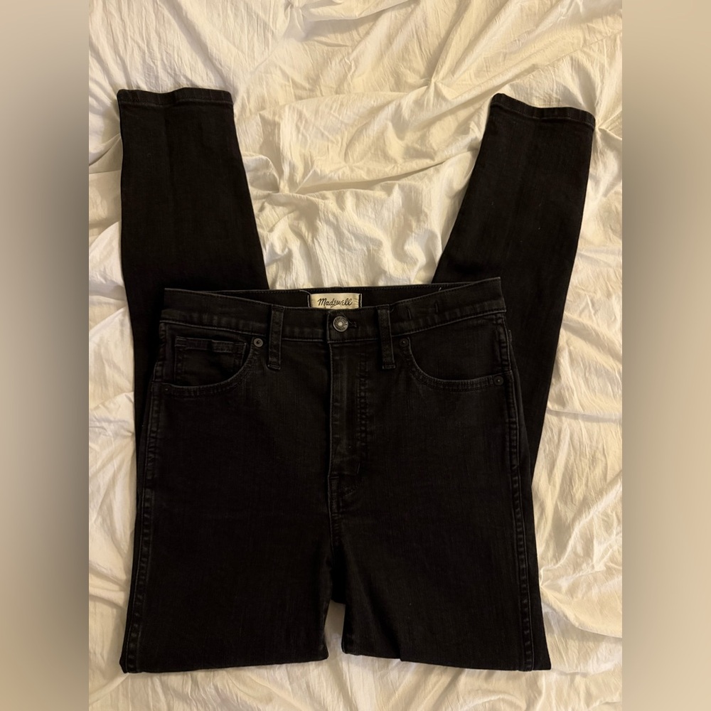 Madewell Women's Dark Denim High Rise Skinny Jeans